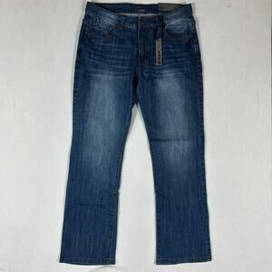 CJ Black NEW Boot Flex Jeans Men's 36x34 Blue Denim Cotton Stretch 5-Pockets